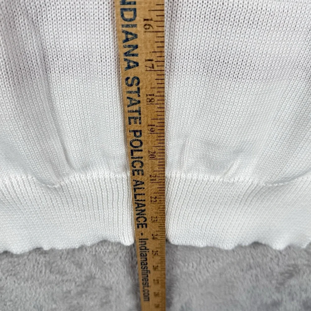 American Flag Sweater Womens L Knit L/S USA Patriotic‎ Holiday Festive Casual - Picture 6 of 8